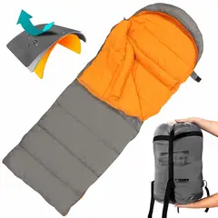 OVERFIT - Saco de Dormir Termico 0 a 15 Grados Recto Camping