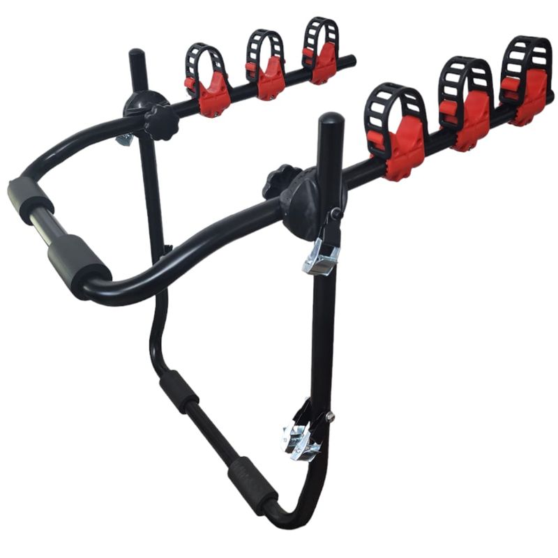 GENERICO - Porta 3 Bicicletas Portabicicletas Auto Coche Camioneta 60kg