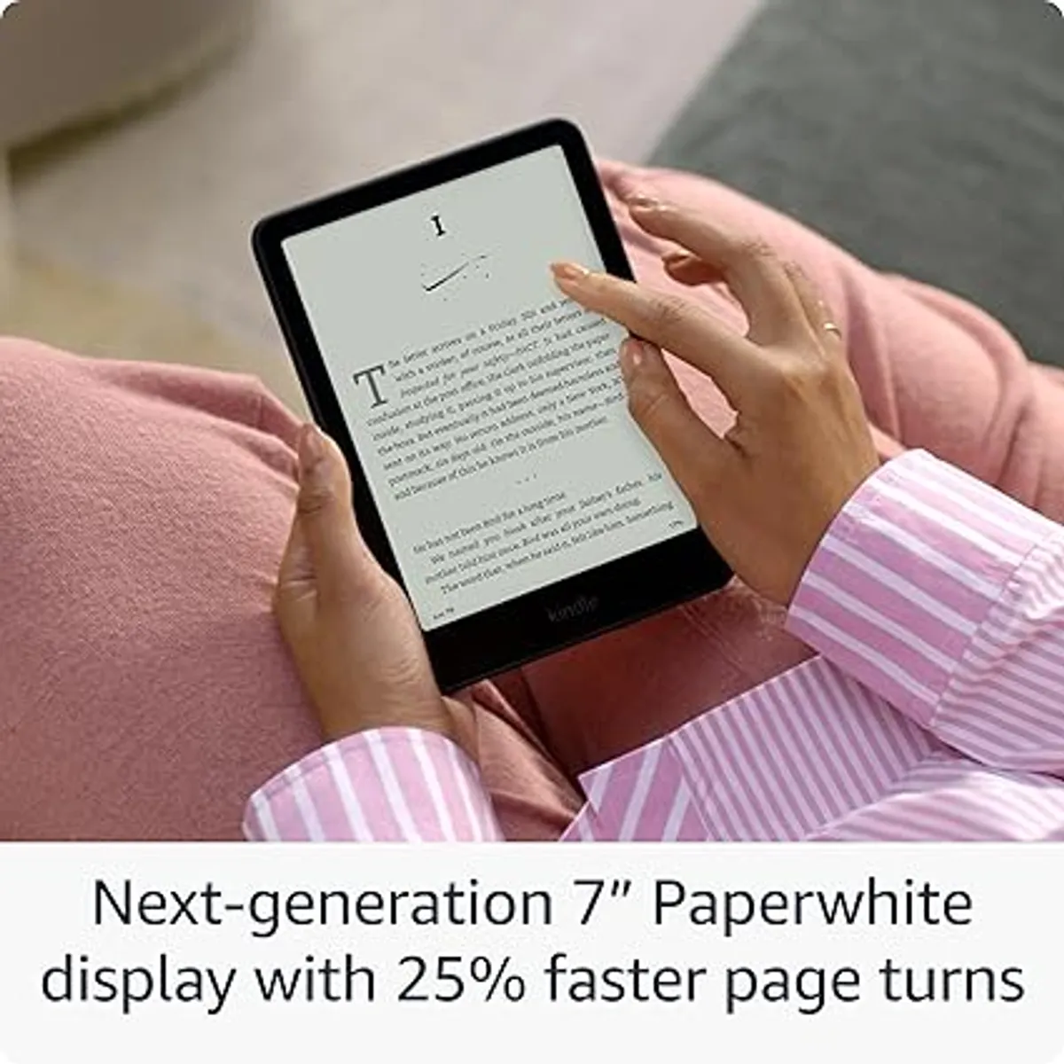 AMAZON - E-reader Kindle Paperwhite Waterproof 2024 16GB Negro