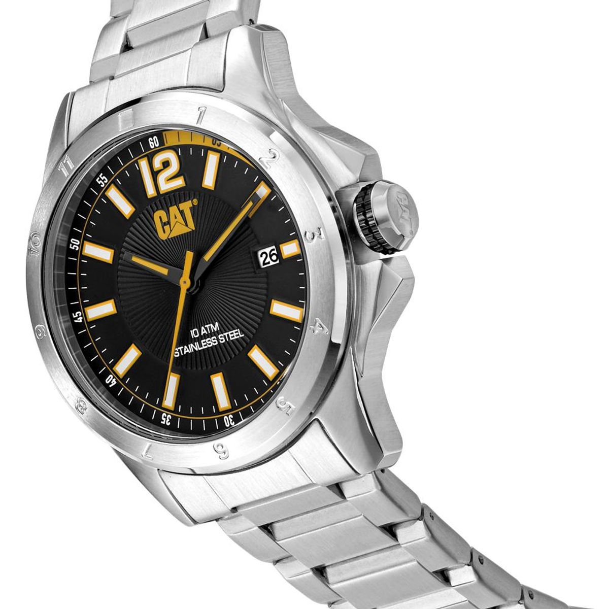 CAT - Reloj Cat Hombre YW-141-11-137 Big Twist 24 - Plateado
