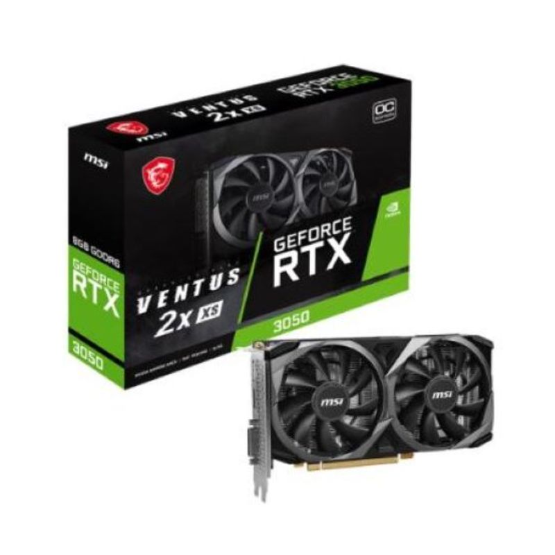 MSI - Tarjeta de Video - MSI GeForce RTX 3050 VENTUS 2X XS 8G OC