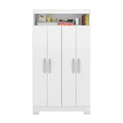 HOME MOBILI - Closet Croma BlancoRosado 4 Puertas