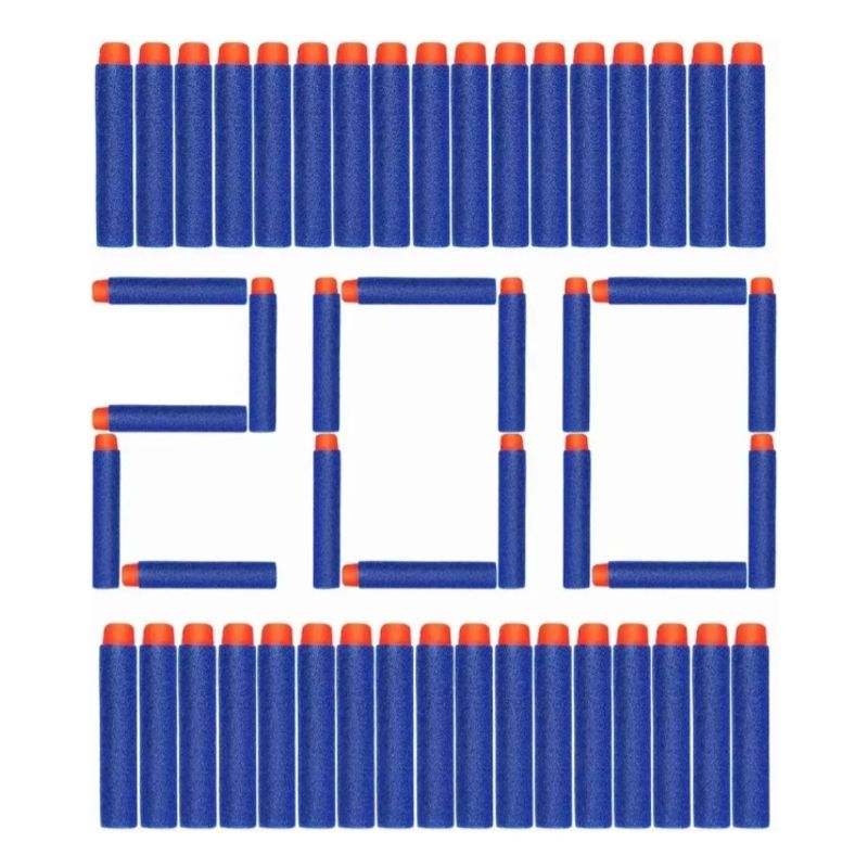 GENERICO - Dardos Bala De Repuesto De 7.2 Cm De 200 Pieza Para Nerf