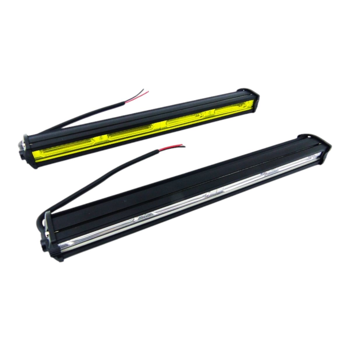 GENERICO - Neblinero 36 LED 3030 108Watt 34Cm luz blanca 12/24 Volt