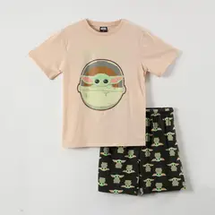 STAR WARS - Pijama Corto Niño The Child Beige