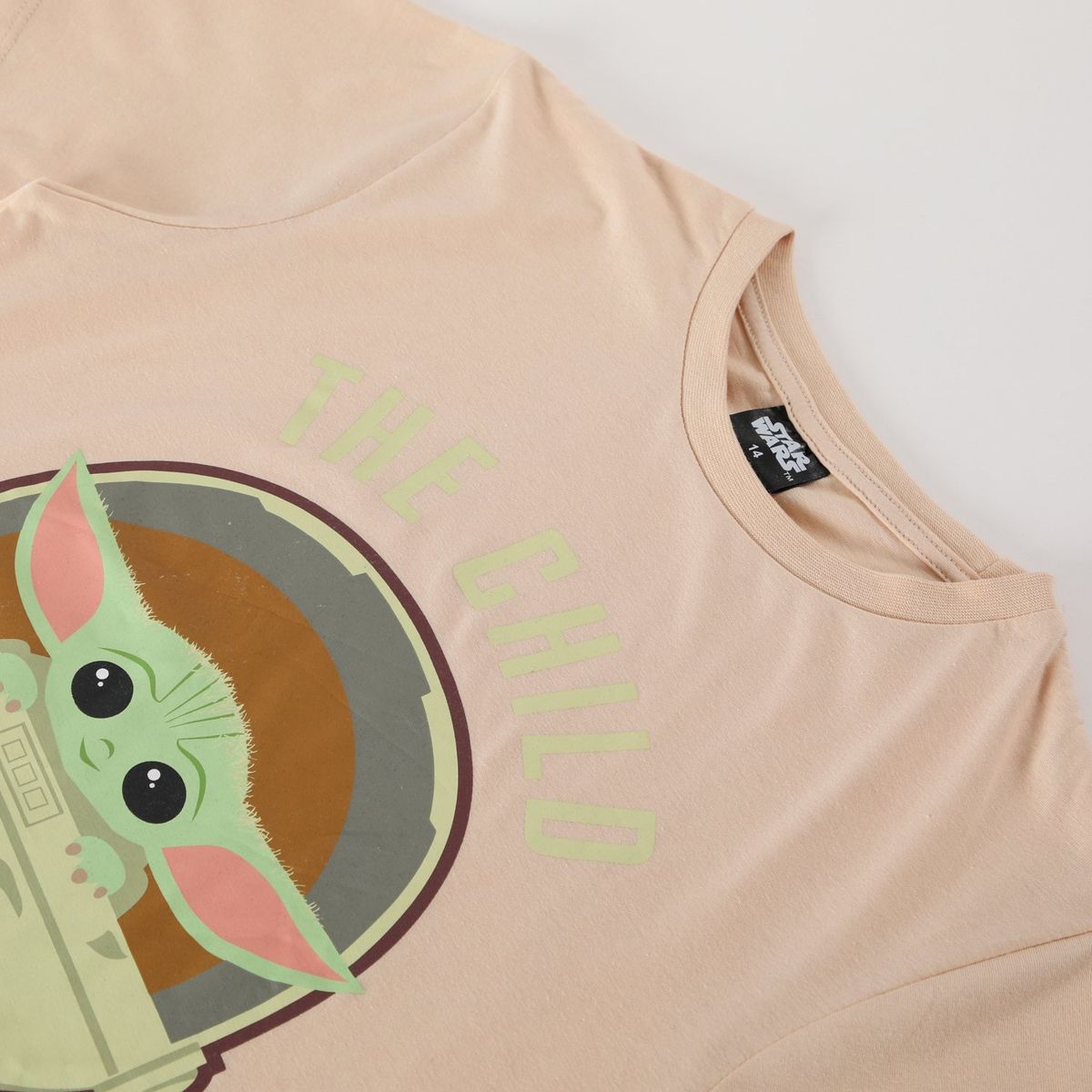 STAR WARS - Pijama Corto Niño The Child Beige Star Wars