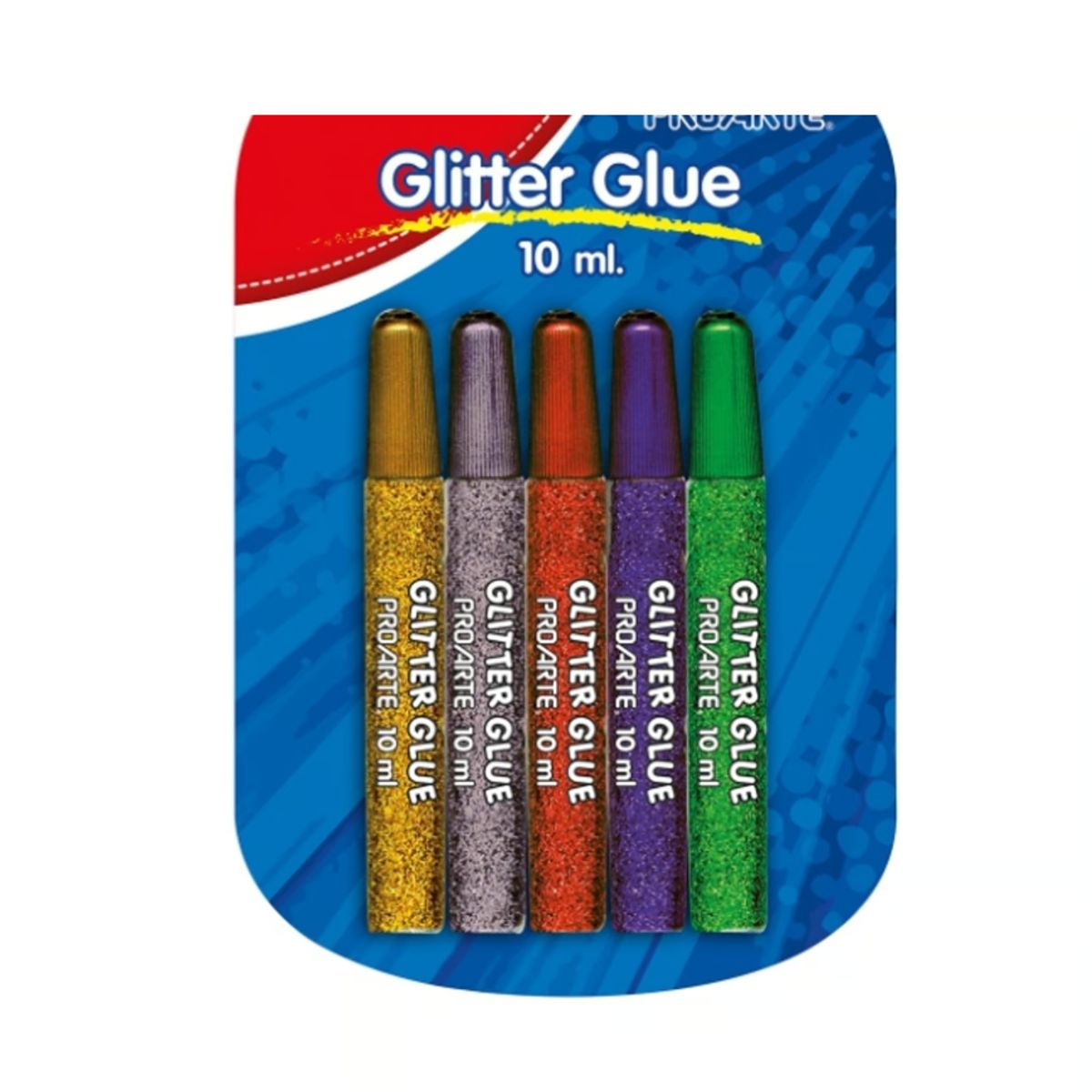 GENERICO - Marcadores Glitter Glue 10ml ProArte