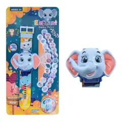 GENERICO - Reloj Digital Infantil Con Proyector De Imagenes Elefante