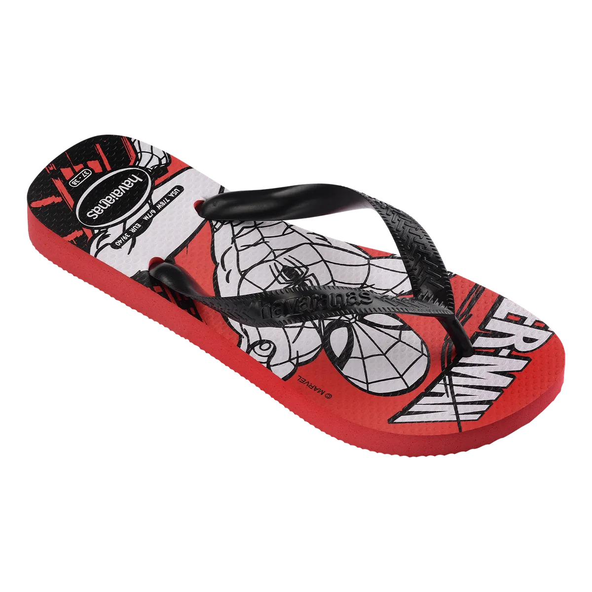 HAVAIANAS - Sandalias Hombre Top Rojo Marvel Havaianas