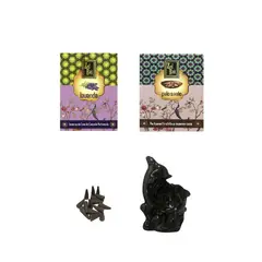 GENERICO - Cascada De Humo Tulipán Con Incienso Conos Palo Santo y Lavanda