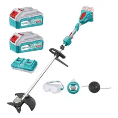 TOTAL TOOLS - Desmalezadora Orilladora 40v 2bat+ Carg Tstli200285