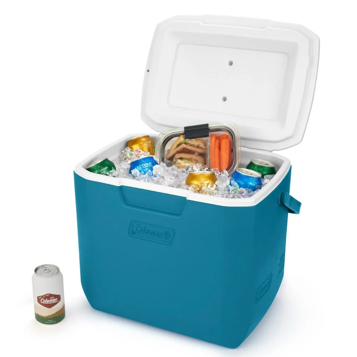 COLEMAN - Cooler Outdoor Coleman Chiller 30Qt / 28 lts Verde Petróleo