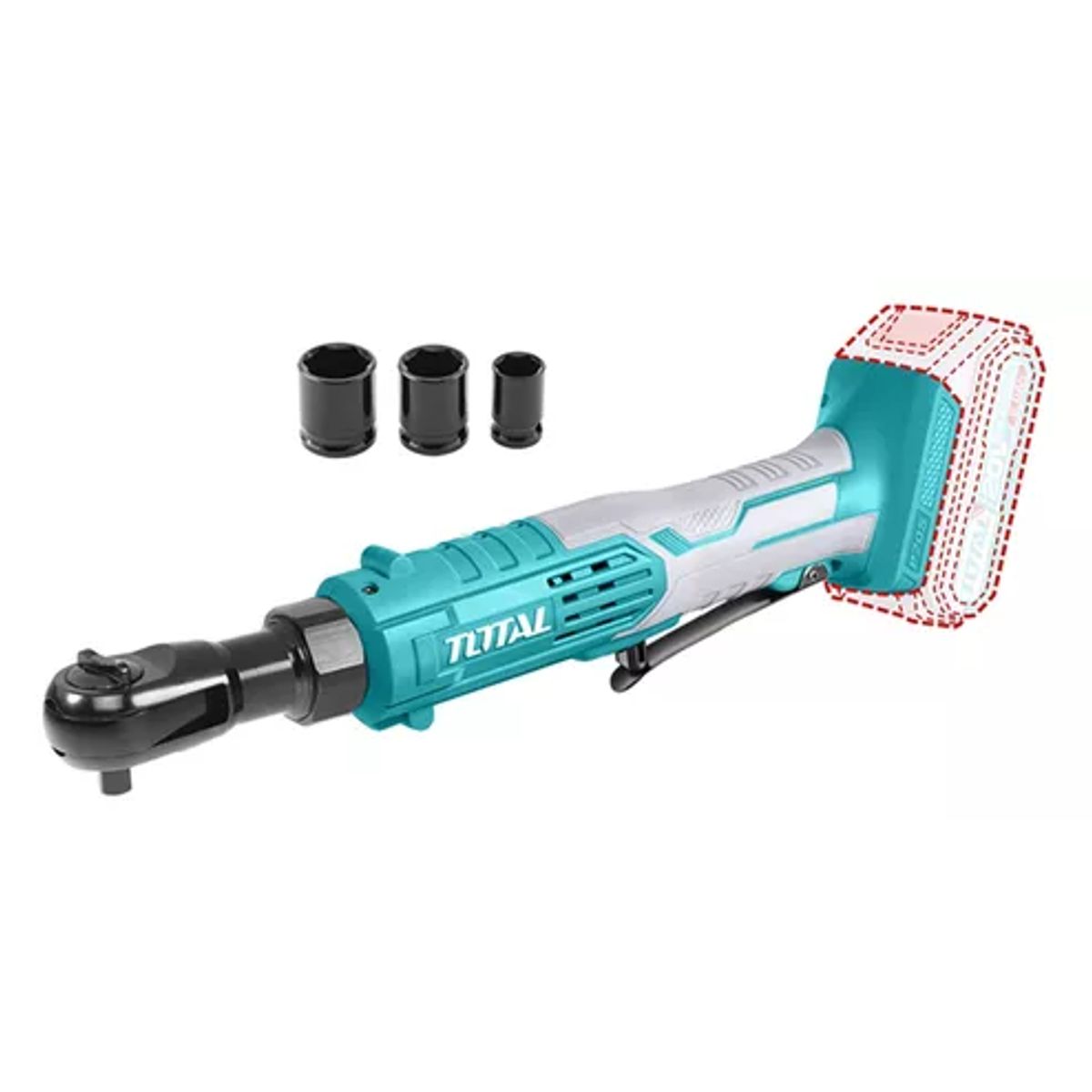 TOTAL TOOLS - Llave Chicharra 38 Inalambrica 20v Total Tdrli2060151