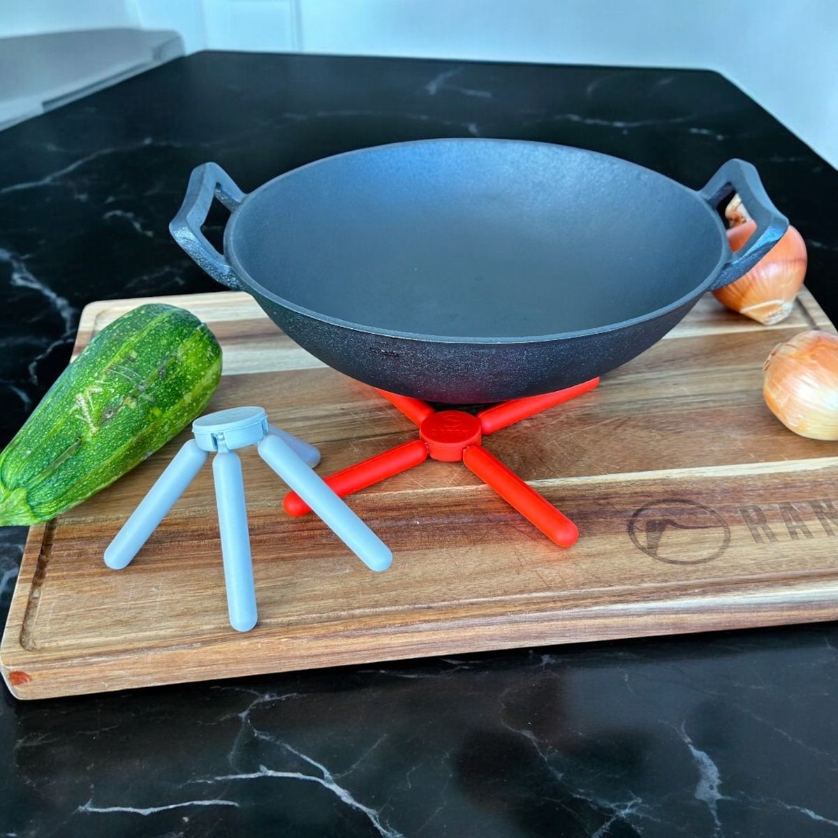 RANTY - PROTECTOR DE MESA SILICONA ROJO RANTY