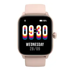 FOXYSMART - Reloj inteligente Sport con alexa Watch ColorFit Pro Rosado