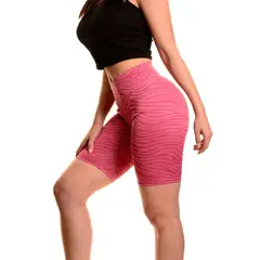 MPROPIA - Calza Corta Deportiva Tiro Alto Gym Running Jogging Lycra 07