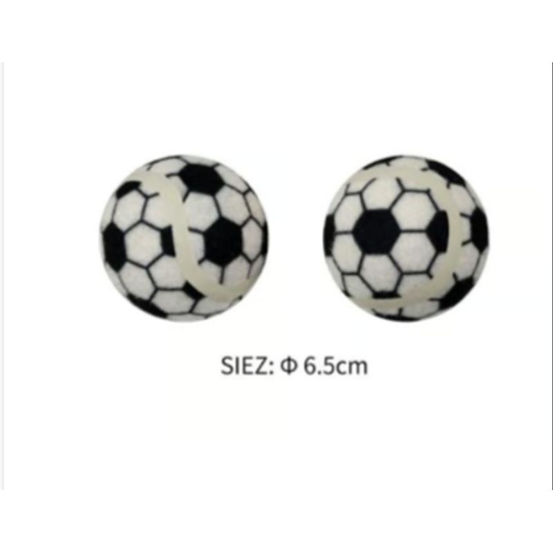 GENERICO - Pelota Juguete Para Perros Blanco 6cm