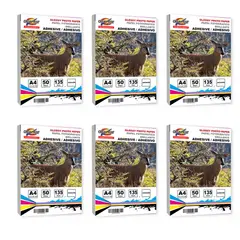 CREA PRINT - Papel Fotografico Adhesivo 300 Hojas A4 Alta Resolucion