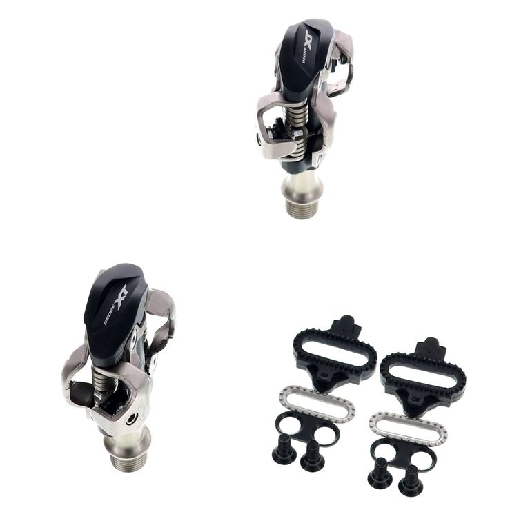 Pedales Deore Xt Pd-m8100 Spd Xc Mtb Con Calas Sh51 Negro