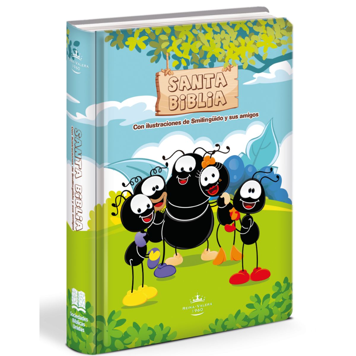 SOCIEDAD BIBLICA CHILENA - Biblia Para Niños Smilinguido Reina Valera 1960 Ilustrad