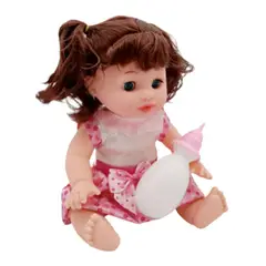 GENERICO - Juguete Muñeca Con Carrito Rosado Infantil