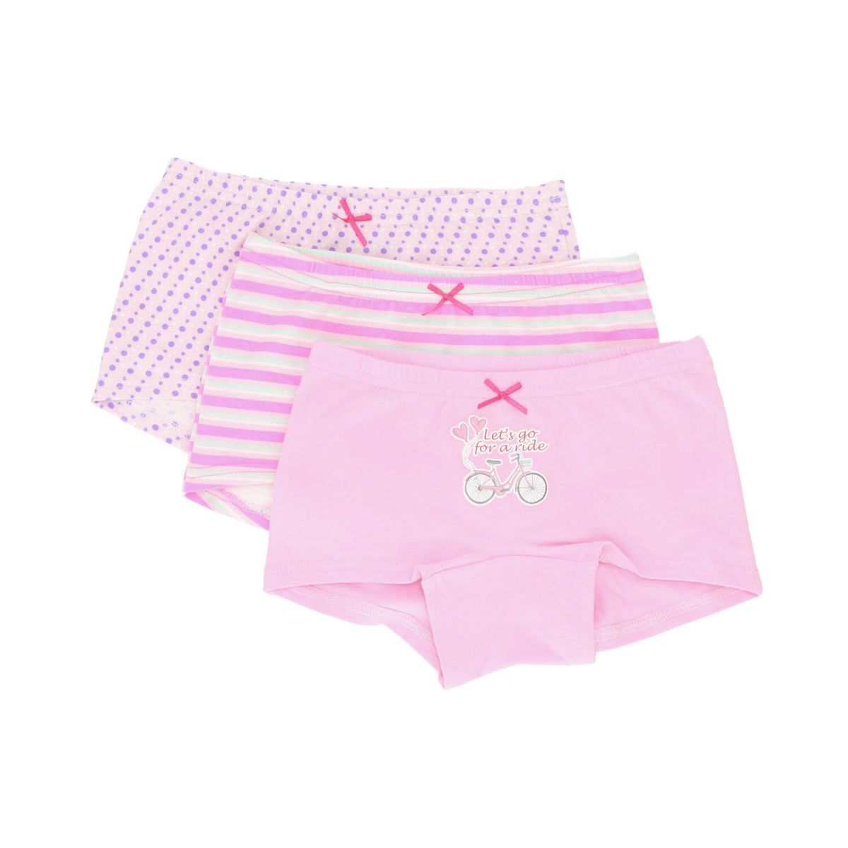 CAFFARENA - Pantaleta Niña Algodón Pack 3 Caffarena