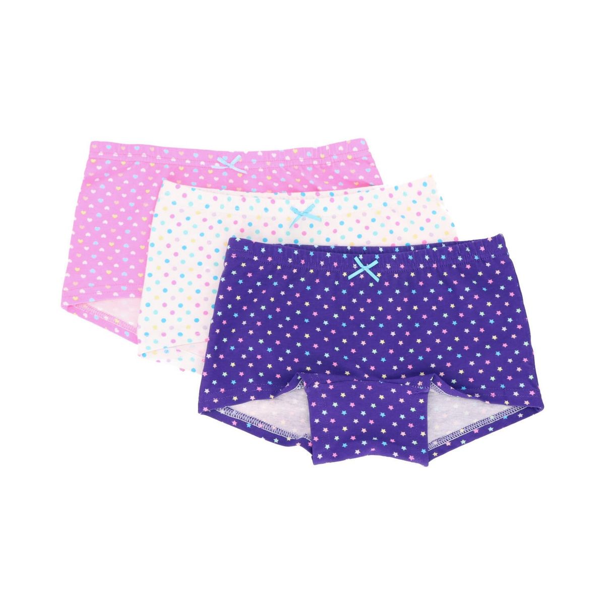 CAFFARENA - Pantaleta Niña Algodón Pack 3 Caffarena