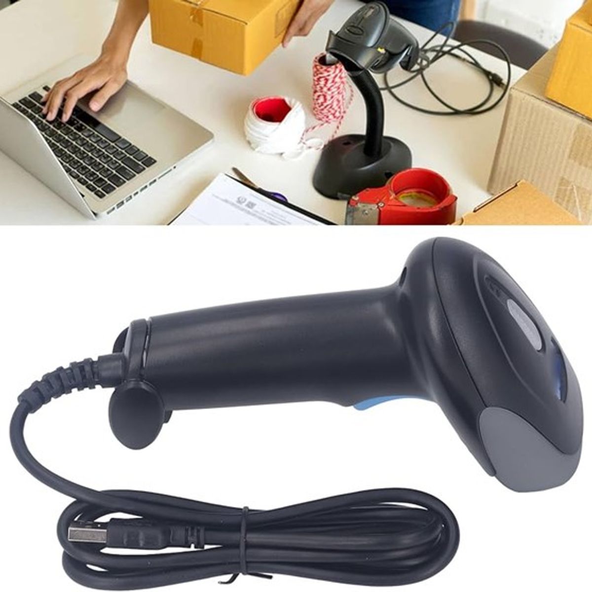 GENERICO - Escáner de Códigos De Barras 1d Pc laptop