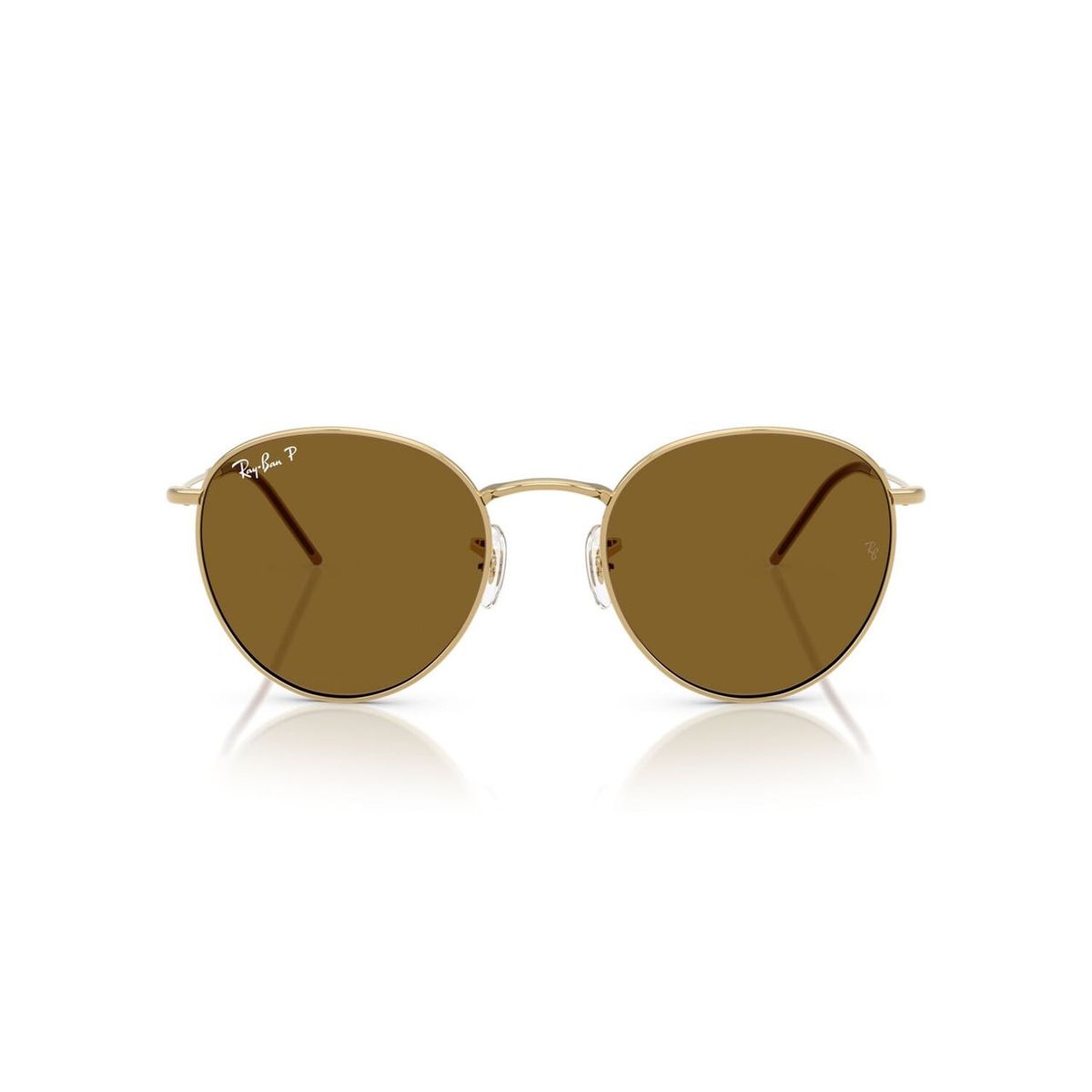 RAY BAN - Anteojos De Sol Ray-Ban RBR0103S Round Reverse Dorado Unisex