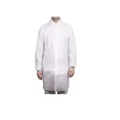 CLEANCARRIER - Cotona Visita Blanco Tela Con Velcro 50 Unid