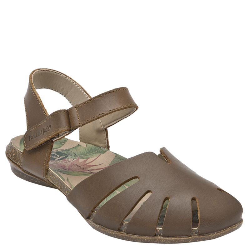PANAMA JACK - Sandalia Casual Mujer Marrón oscuro Panama Jack