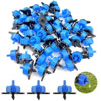 Pack 100 Goteros Riego Autocompensado De 8 Litros Hora