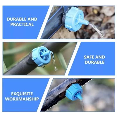 Imagen 2 del producto Pack 100 Goteros Riego Autocompensado De 8 Litros Hora