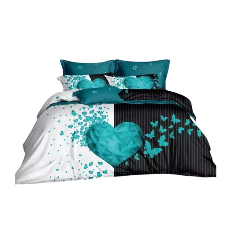 ANGELES DEL HOGAR - Cubre Cama de verano Quilt Plaza y Media  Diseño TF405