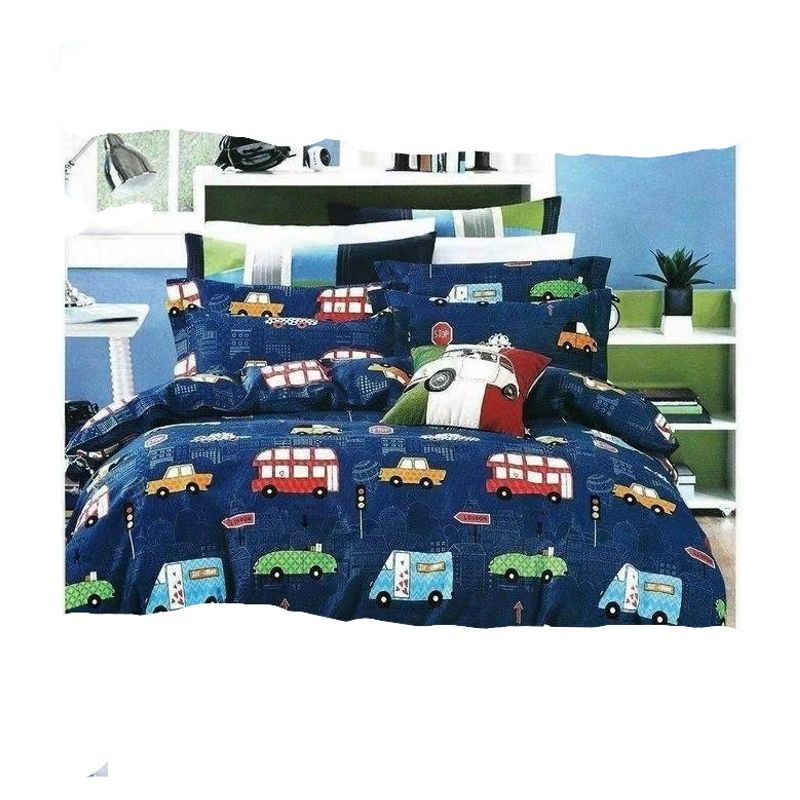 ANGELES DEL HOGAR - Cubre Cama de verano Quilt Plaza y Media  Diseño TF338