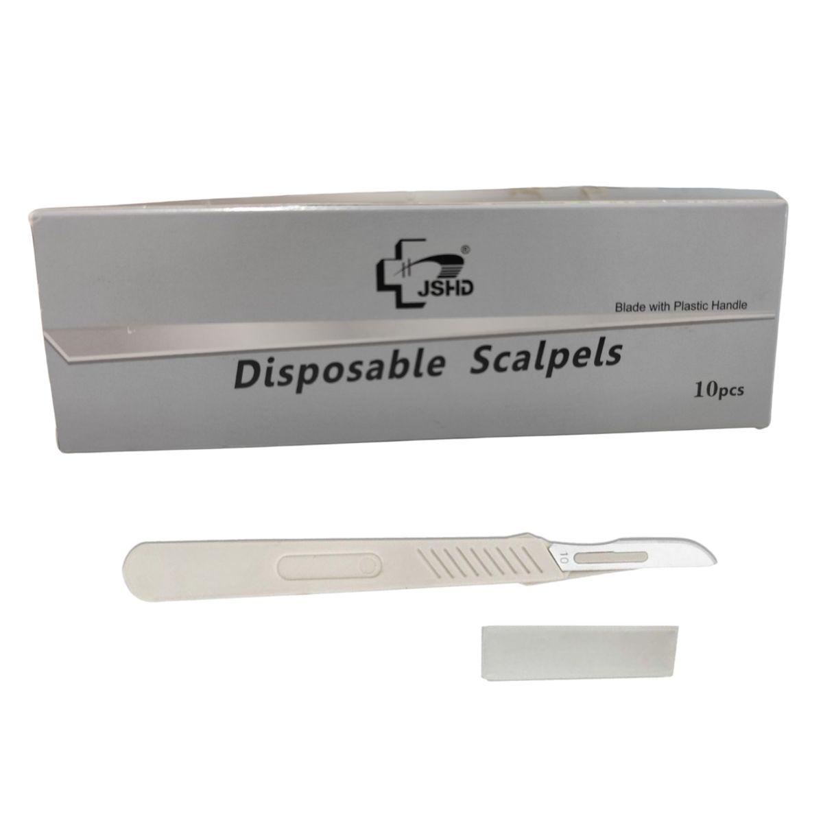 REUTTER - Hoja Bisturi Acero Inox Con Mango Esteril Caja 10 Un - N°21