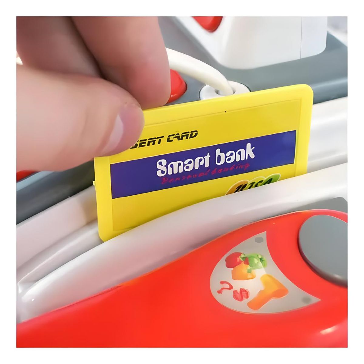 GENERICO - Caja Registradora De Juguete Carrito De Compras Y Accesorio