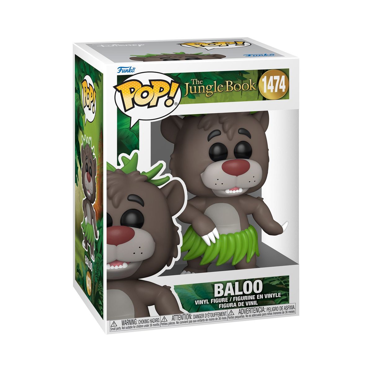 FUNKO - Funko Pop Baloo El Libro De La Selva Disney - 1474