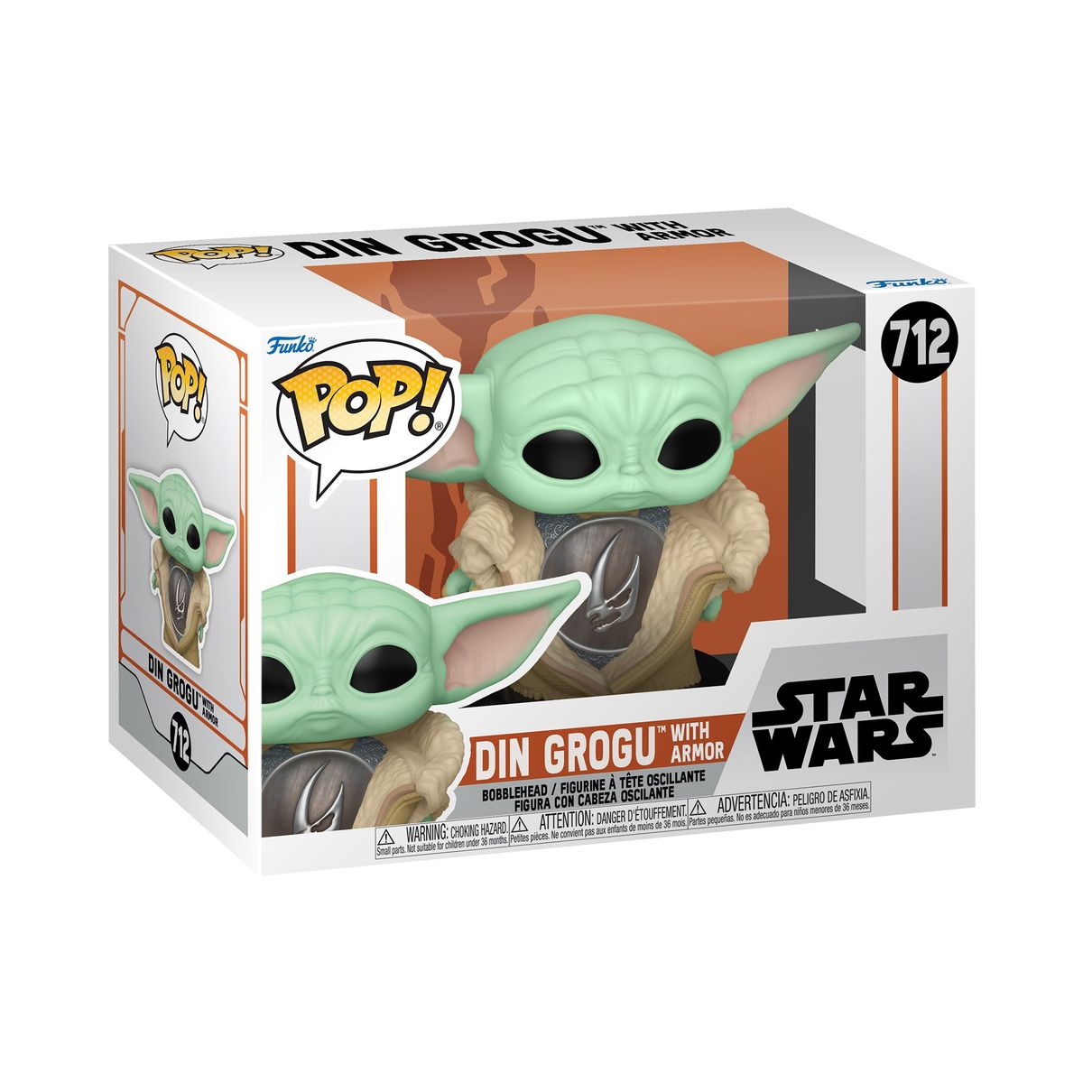 FUNKO - Funko Pop Din Grogu Star Wars- 712
