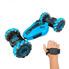 GLOBAL LATIN GROUP - Auto Control Remoto, Gestos 4WD y Giros 360° - Azul - 32*15*7