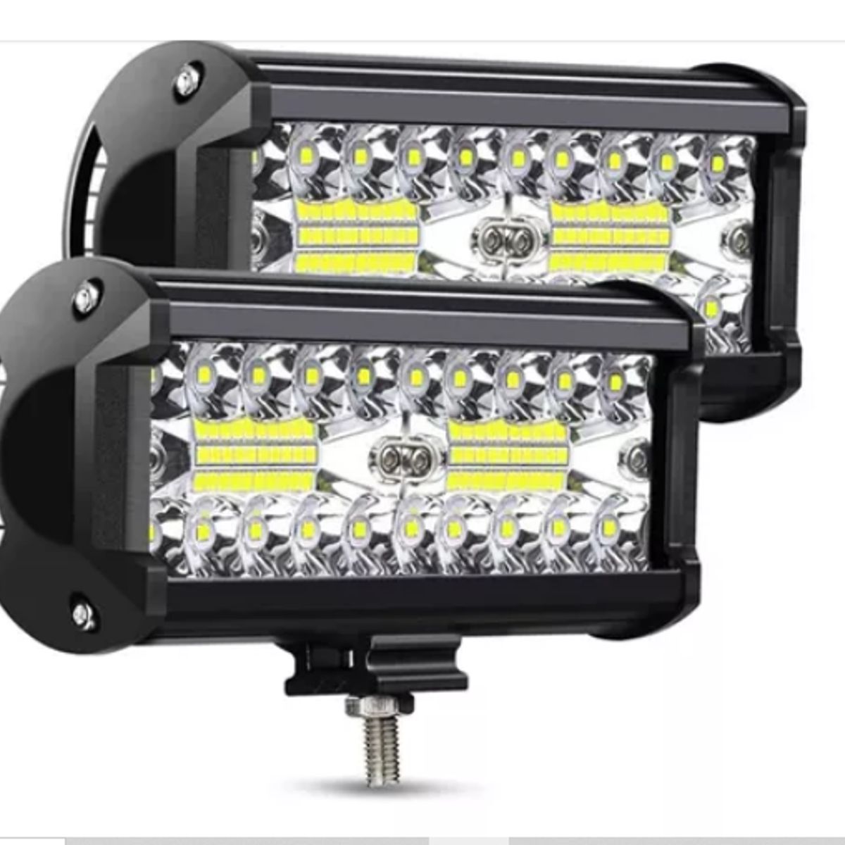 GENERICO - Focos Led Neblinero Barra Recta 120w Premium, 2 Unidades