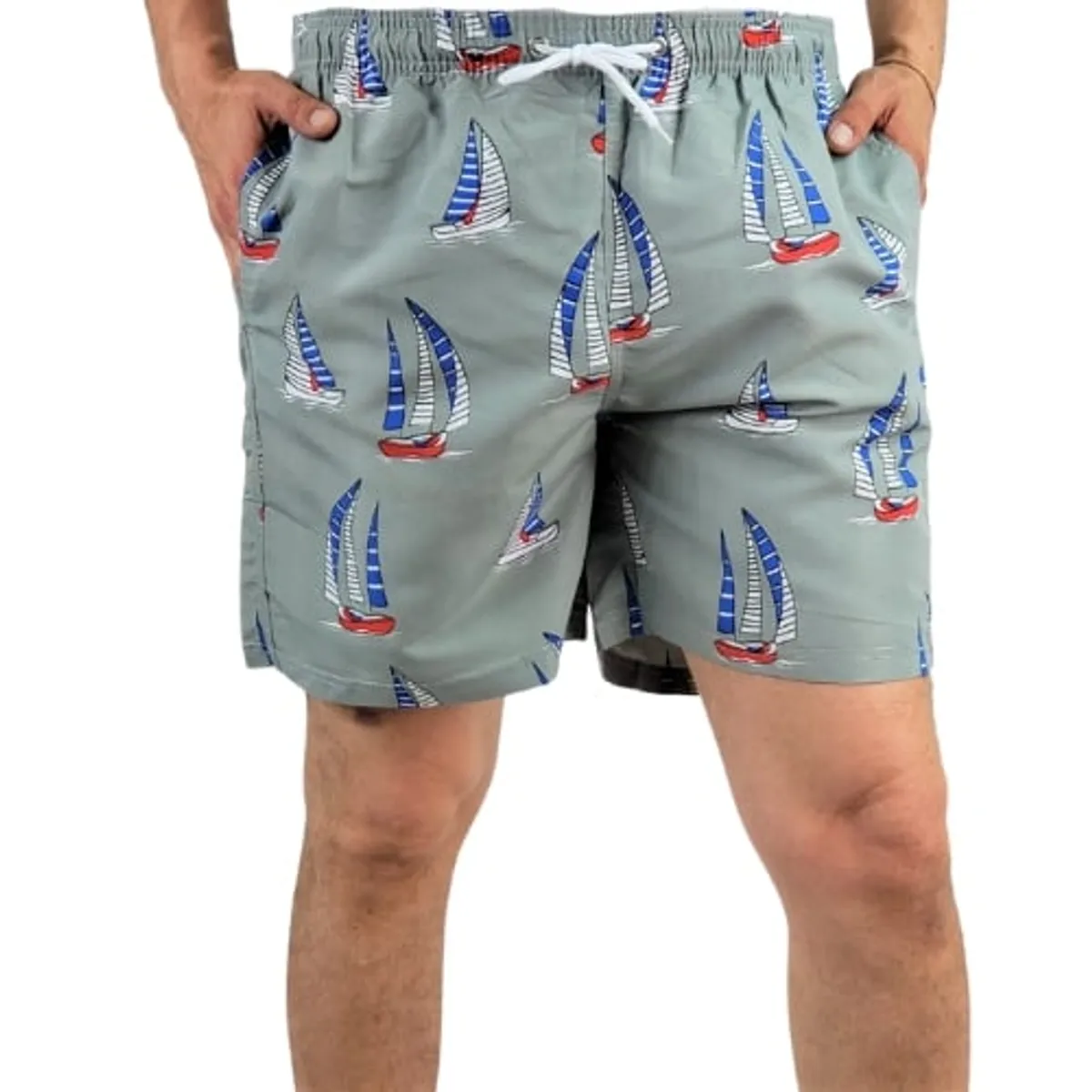 LIKE SHOP - Traje De Baño Hombre Forro Malla Diseños 048