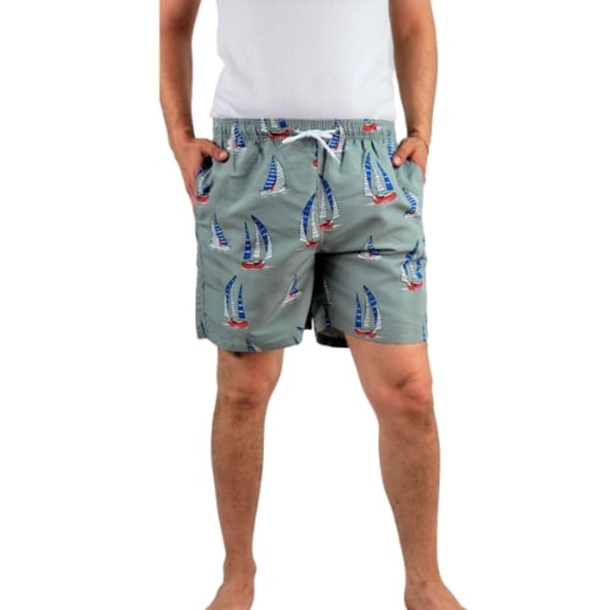 LIKE SHOP - Traje De Baño Hombre Forro Malla Diseños 048