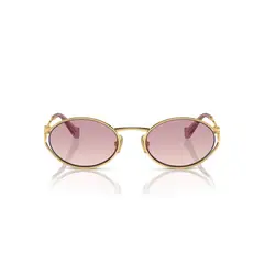 MIU MIU - Anteojos De Sol MU 52YS Dorado Mujer