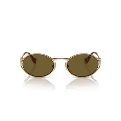 MIU MIU - Anteojos De Sol MU 52YS Dorado Mujer