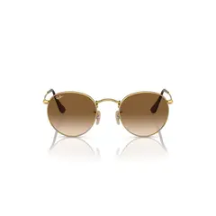 RAY BAN - Anteojos De Sol Ray-Ban RB3447 Round Metal Dorado Hombre