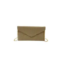 TODOPIEL - Cartera de fiesta Tela Dorado CRX30