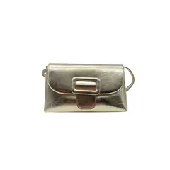 TODOPIEL - Cartera de fiesta Ecocuero Dorado CRX34