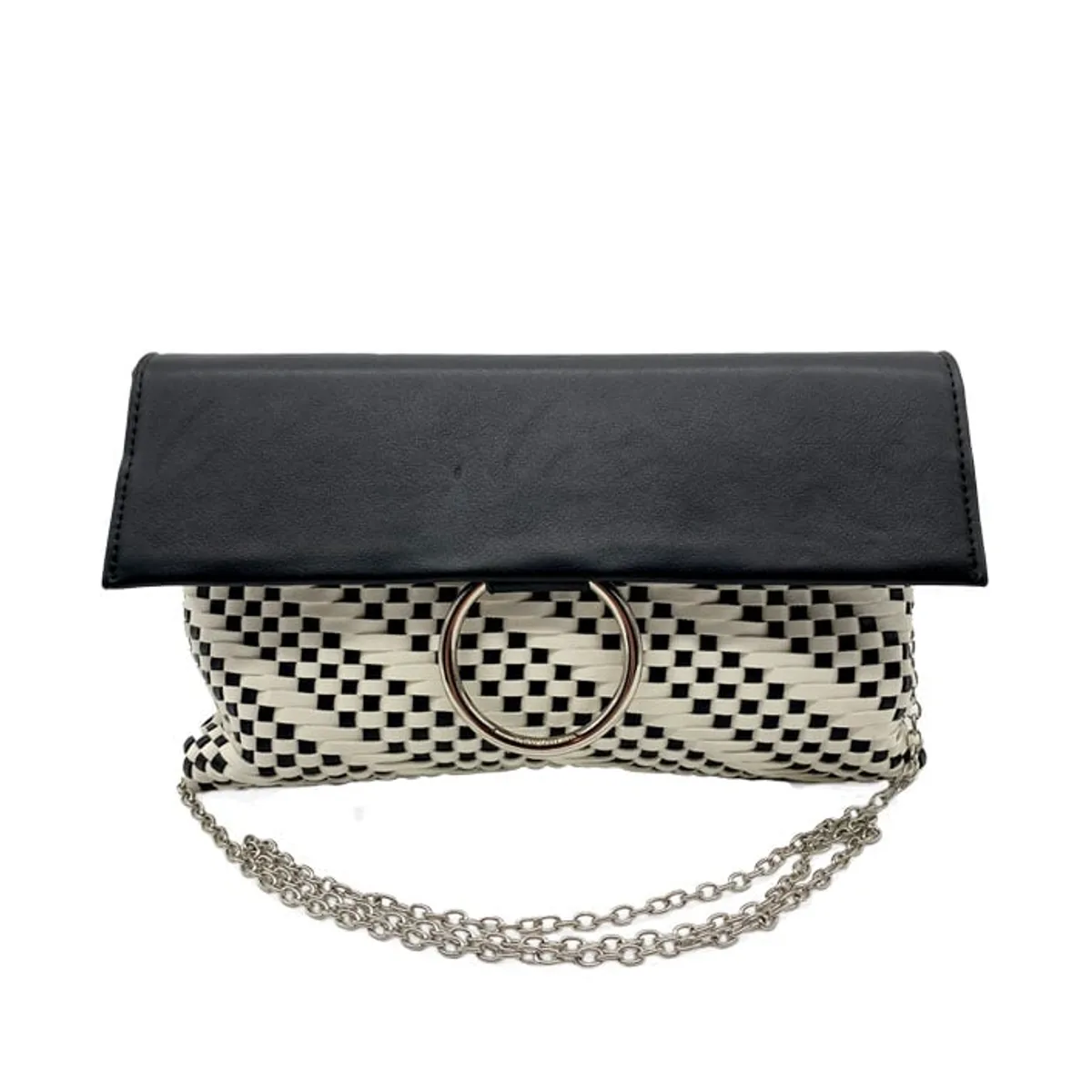 TODOPIEL - Cartera de fiesta Ecocuero Negro CRS20 Todopiel