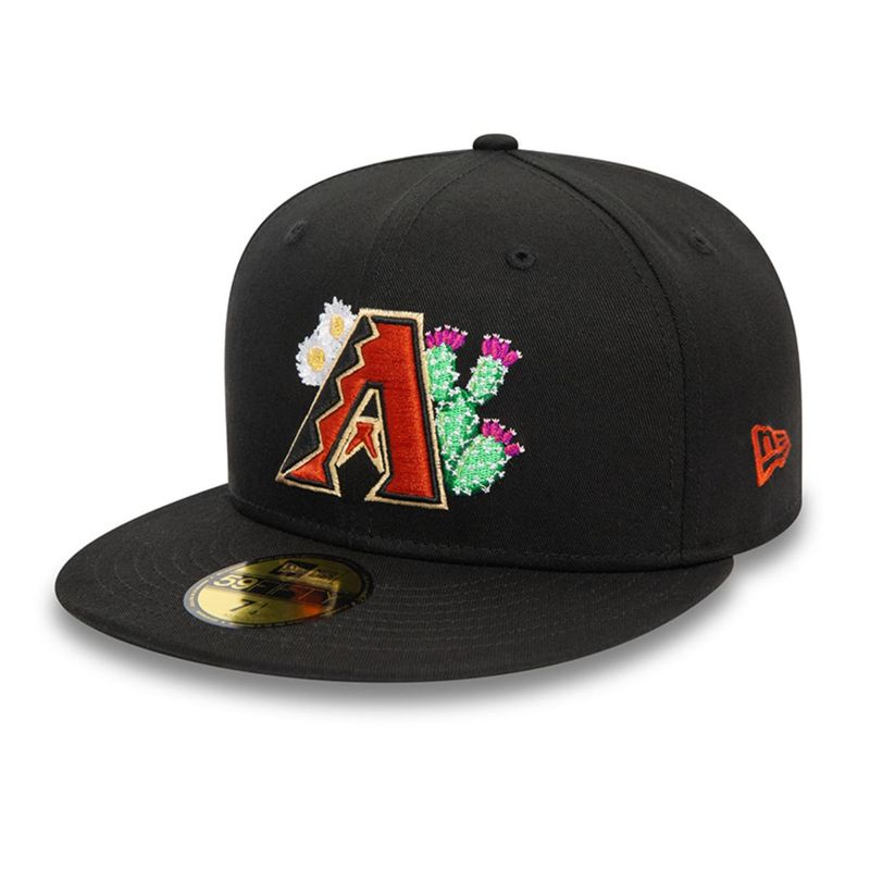 NEW ERA - Gorra 59Fifty Arizona Diamondbacks MLB Seasonal Flower Black